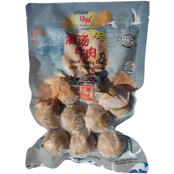 Ri Wang Beef Meatballs with Juicy Pork Filling