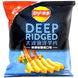 Lay's Deep Ridged Potato Chips, Garlic Fried Shrimp Flavor