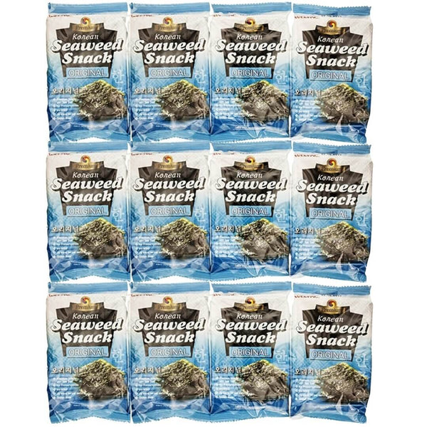 Wel Pac Seaweed Snack, Original Flavor (12 pack)