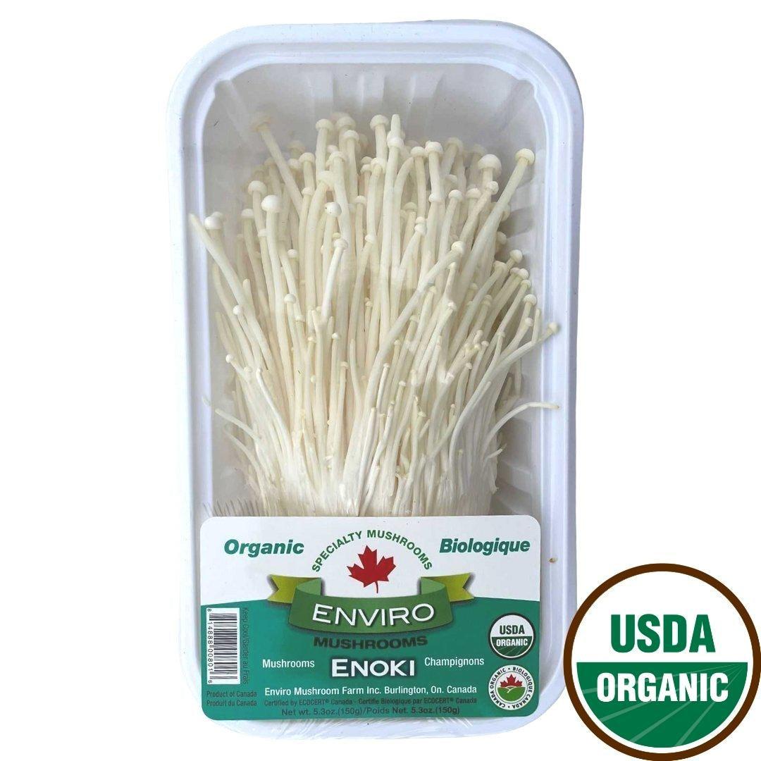 Organic Enoki Mushroom (150g)