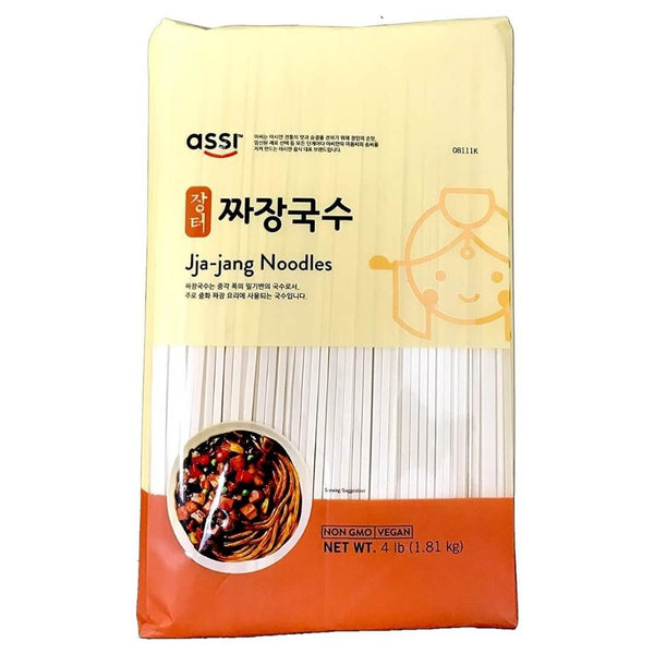 Assi Dried Jjajang Noodle (Thick Noodles)