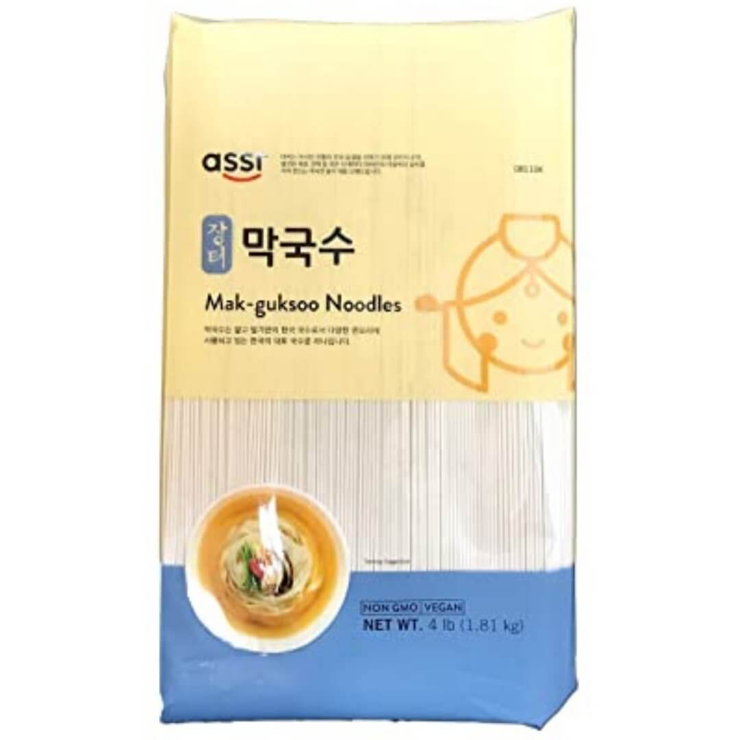 Assi Dried Mak Guksoo Noodle (Thin Noodles)