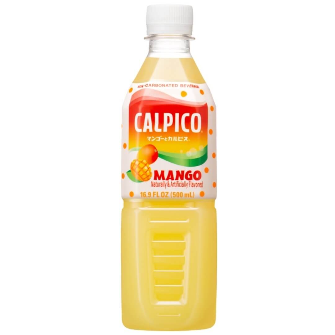 Calpico Soft Drink, Mango (500 ml)