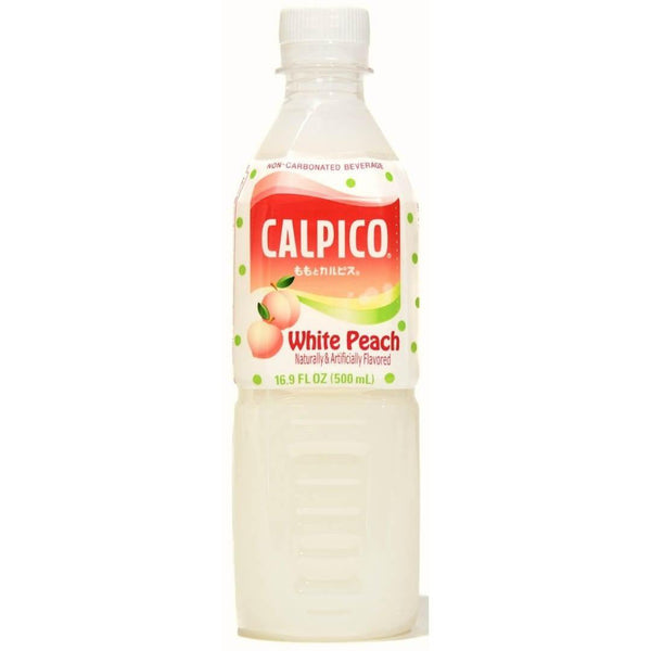 Calpico Soft Drink, White Peach (500 ML)