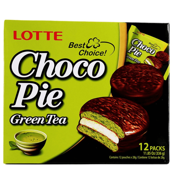 Lotte Choco Pie, Green Tea