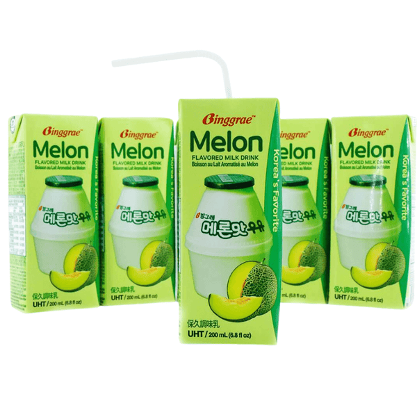 Binggrae Honeydew Melon Milk Drink (6 pack)