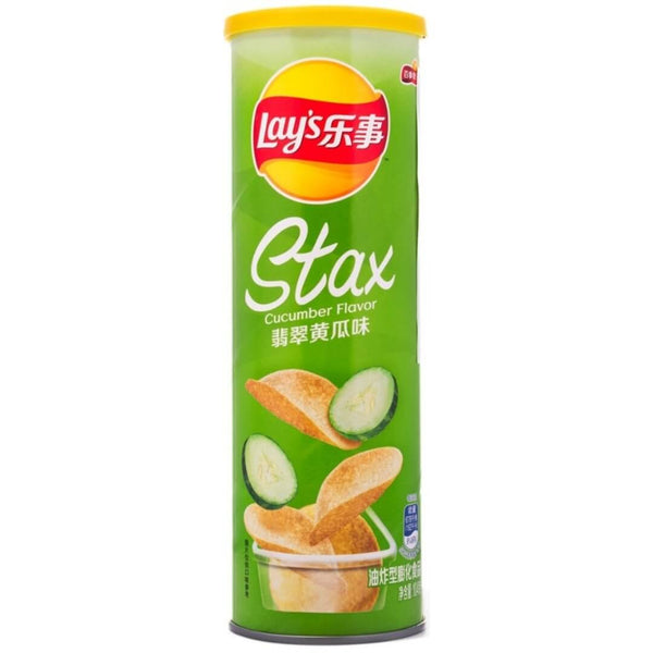 Lay's Stax Potato Chips, Cucumber Flavor