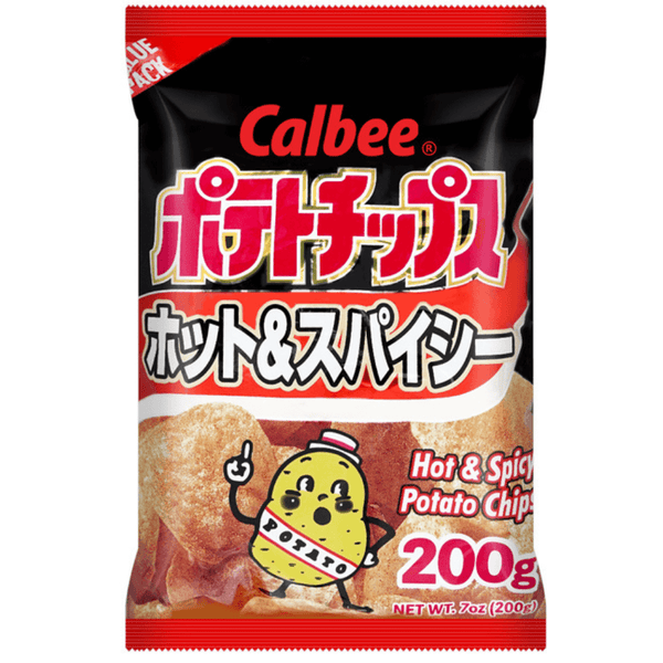Calbee Hot & Spicy Potato Chips (Big Bag)