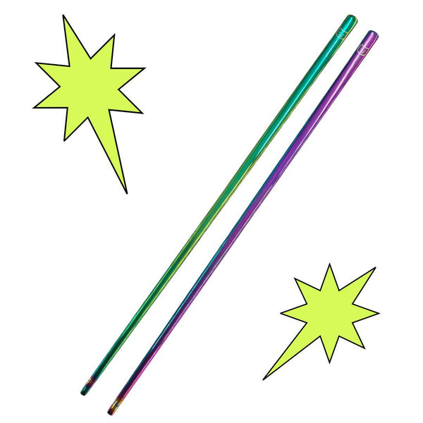 Umamicart Holographic Iridescent Rainbow Chopsticks
