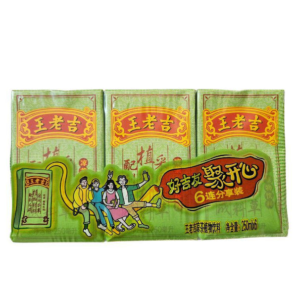 Wang Lao Ji Herbal Tea Carton (6 pack)