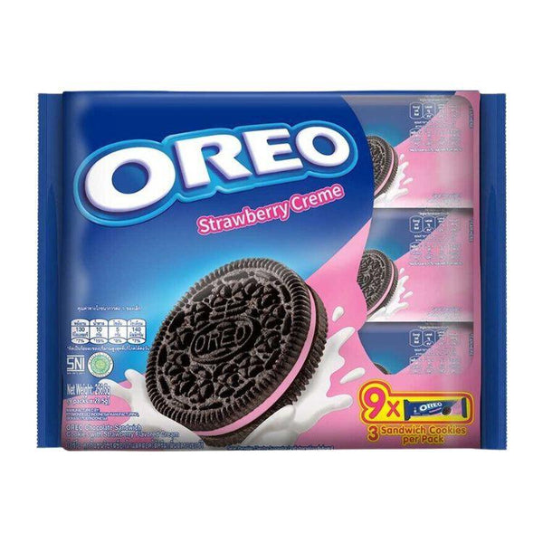 Nabisco Oreo Cookies from Indonesia, Strawberry Flavor