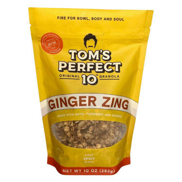 Tom's Perfect 10 Ginger Zing Granola