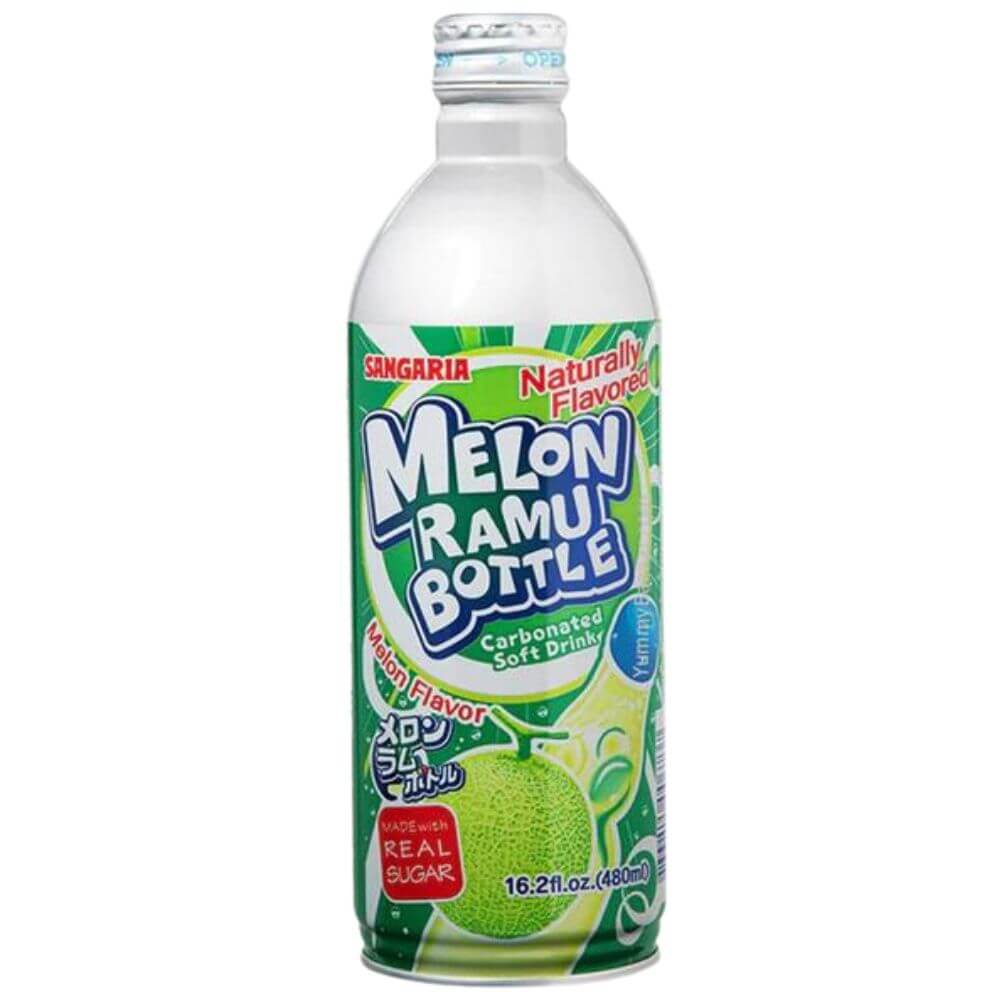 Sangaria Ramune in Convenience Bottle, Melon