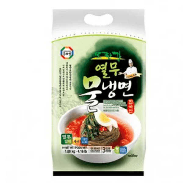 Surasang Korean Cold Noodle w/ Radish Kimchi Soup