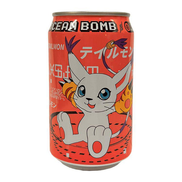 Ocean Bomb Digimon Soda, Tailmon Pomegranate Flavor
