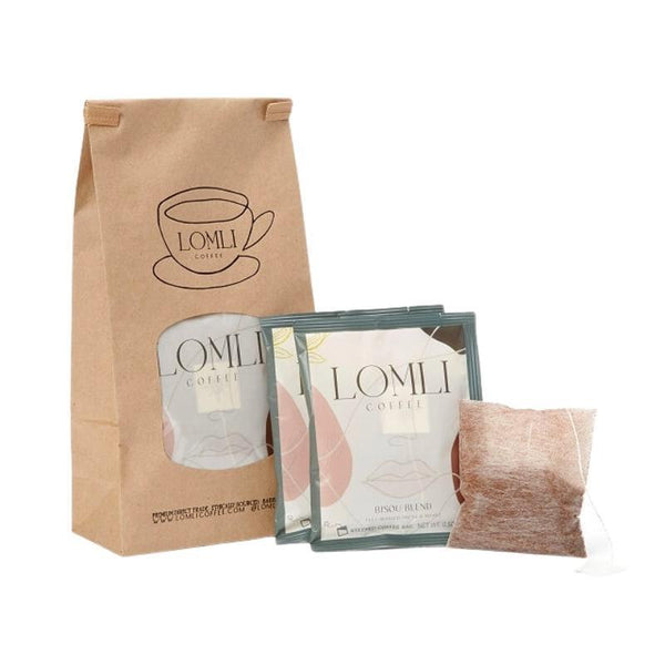 LOMLI 10-Pack Steeped Coffee Bags