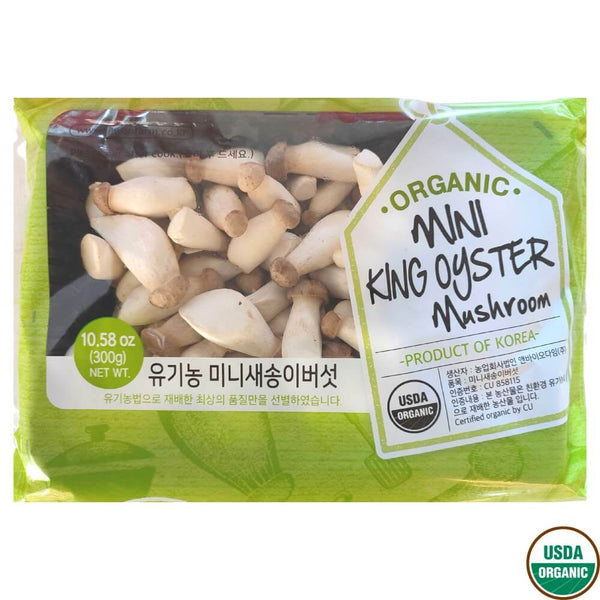 Organic Mini King Oyster Mushroom (Korea, 300g)