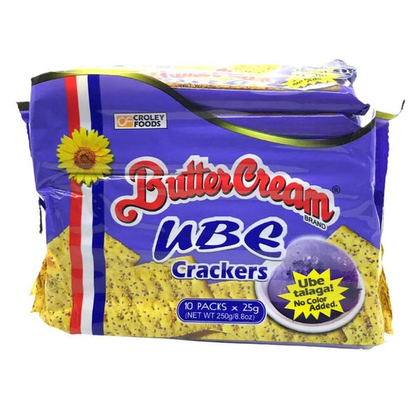 Croley Foods Butter Cream Crackers, Ube