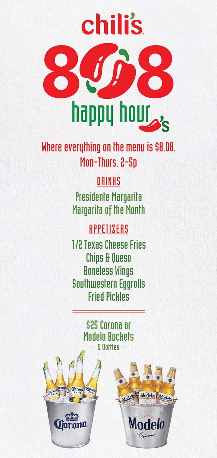 Chili'S Happy Hour Hours