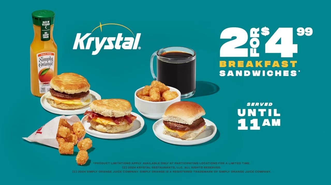 Krystal Breakfast Hours: Enjoy Delicious Morning Delights