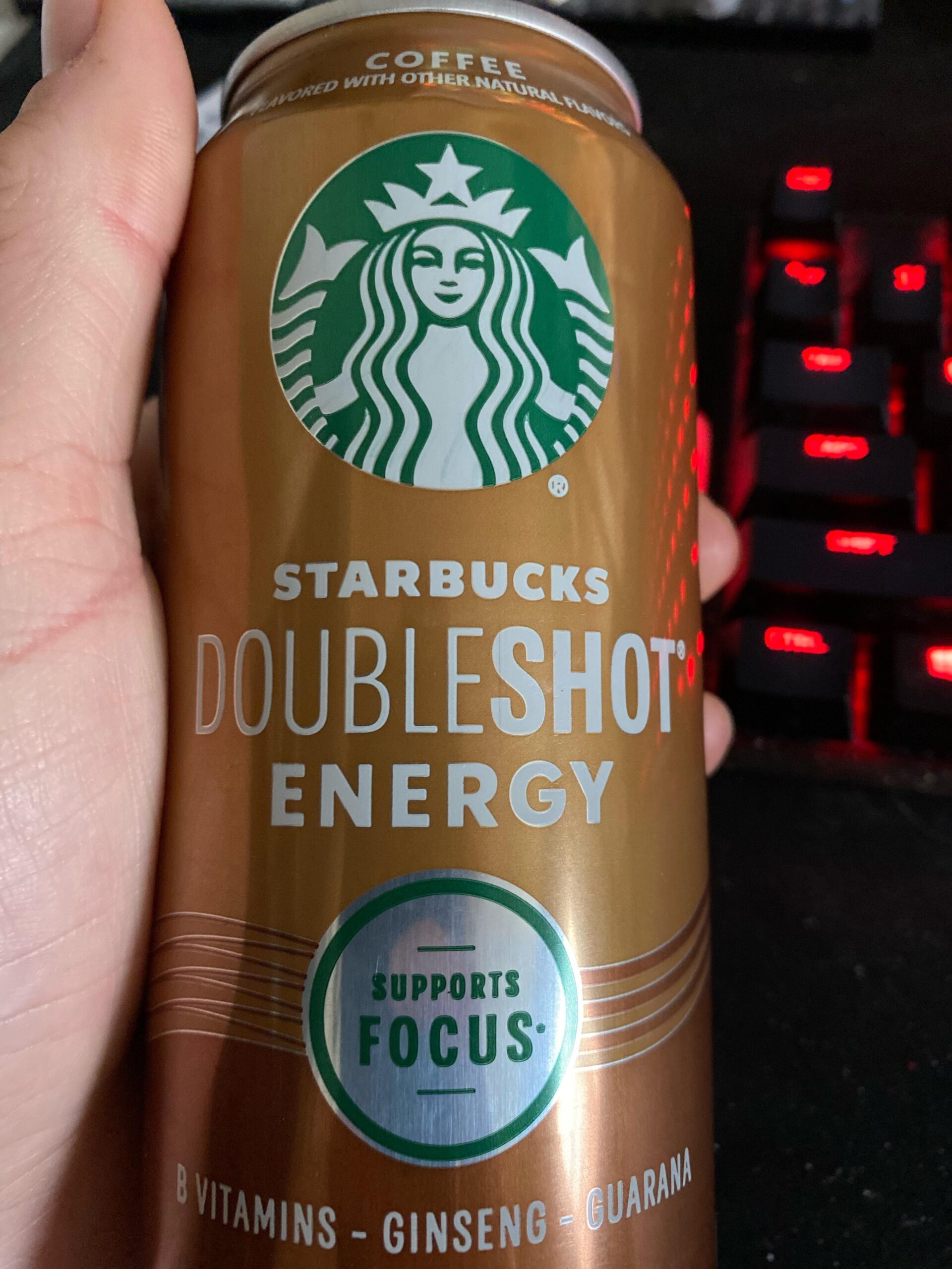 How Much Caffeine is in a Starbucks Doubleshot Energy