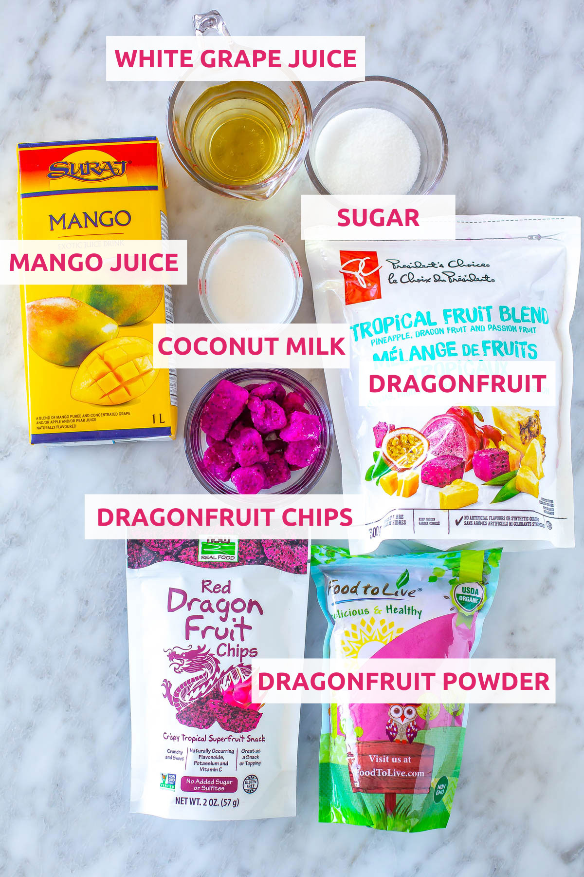 How to Make Dragonfruit Refresher