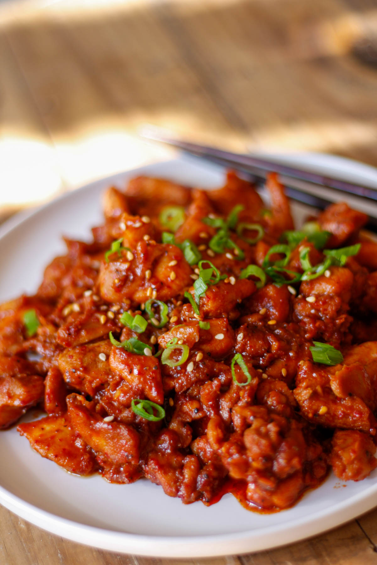 Korean Spicy Chicken Bulgogi Recipe