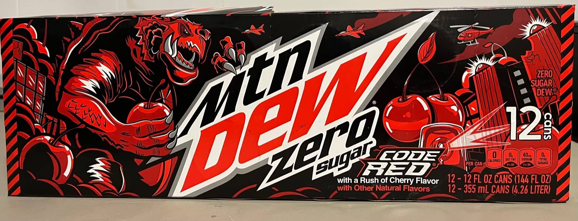 Mountain Dew Code Red Zero: The Ultimate Zero-Sugar Refreshment