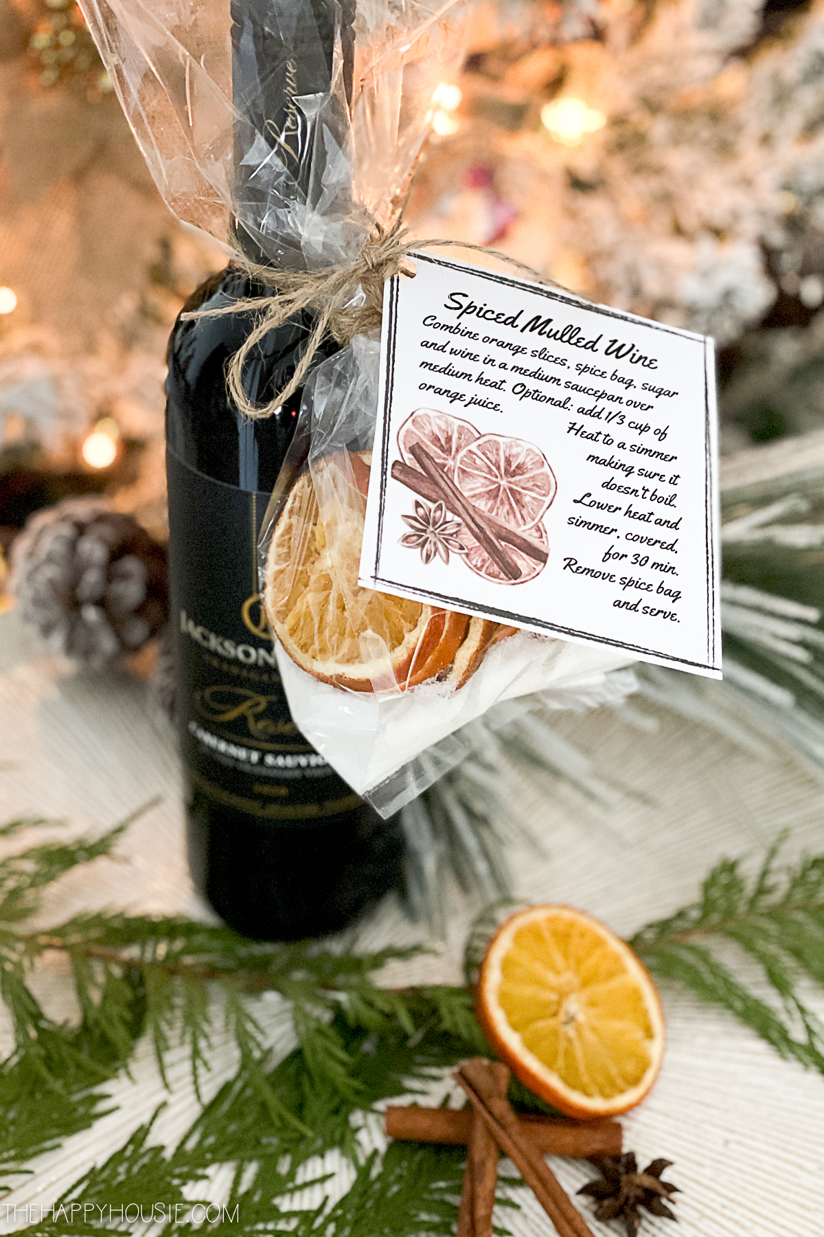 Mulled Wine Gift Recipe